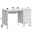 PC asztal 1D/1155, fehér, OLJE