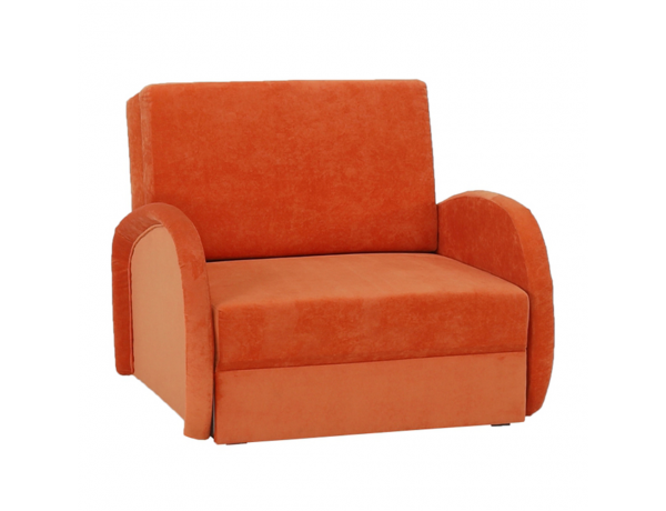 Széthúzható fotel, narancssárga, MILI 1