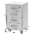 Zárható irodai konténer, fehér, JOHAN 2 NEW 12, raktári