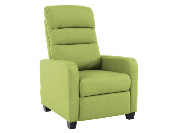 Relaxáló fotel, zöld, TURNER